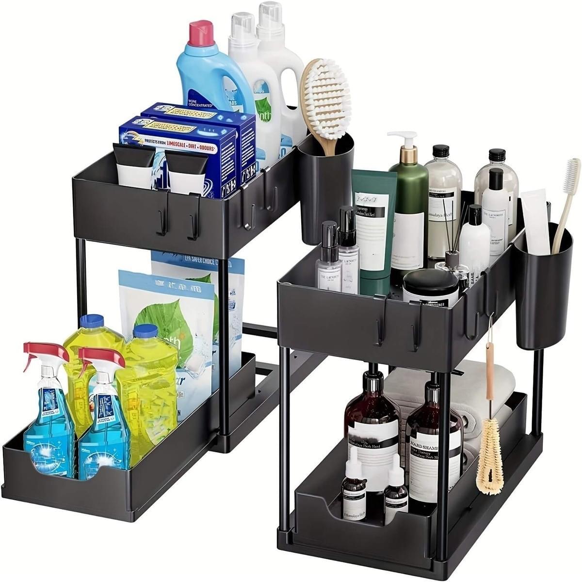 The SlideMax Under Sink Organizer