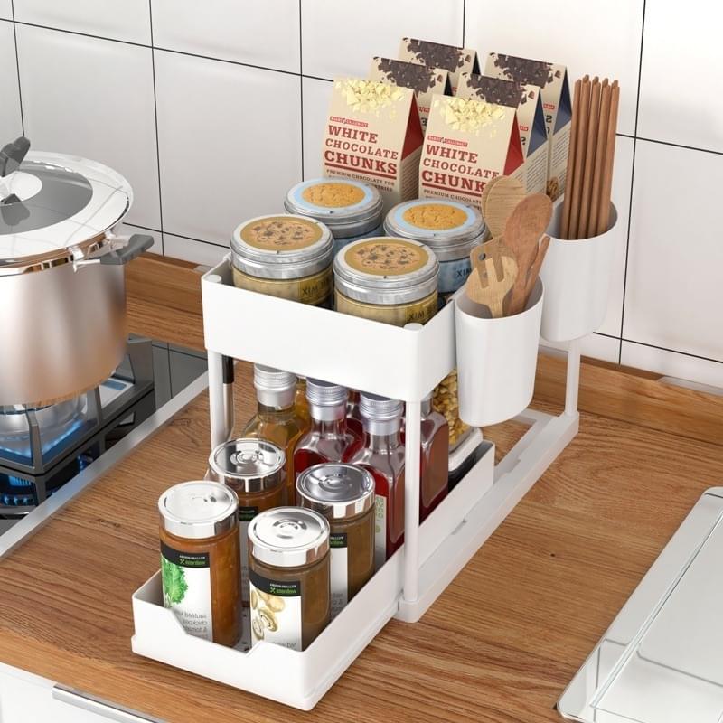 The SlideMax Under Sink Organizer
