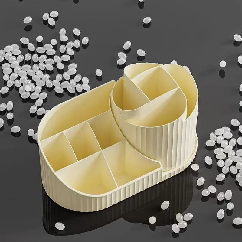 Nestava™ GlowSpin 360° Vanity Organizer