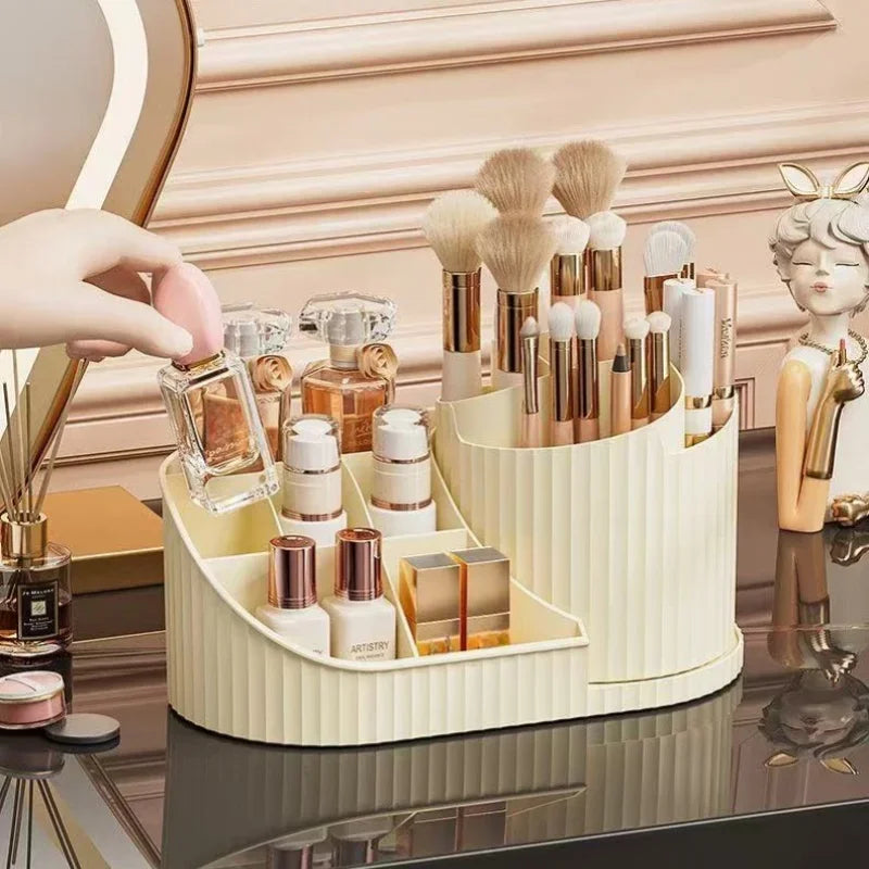 Nestava™ GlowSpin 360° Vanity Organizer