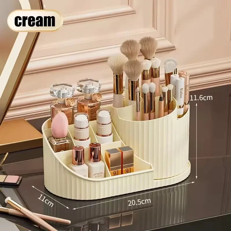 Nestava™ GlowSpin 360° Vanity Organizer