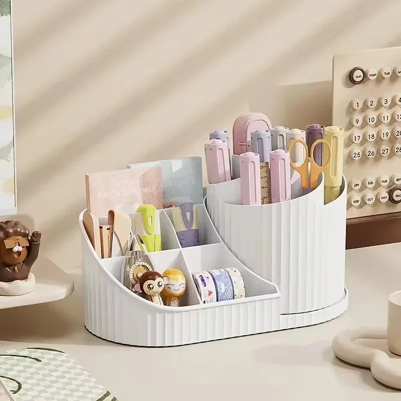 Nestava™ GlowSpin 360° Vanity Organizer