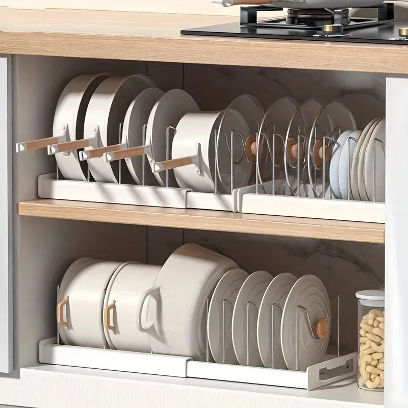 Nestava™ FlexRack Expandable Pan Organizer