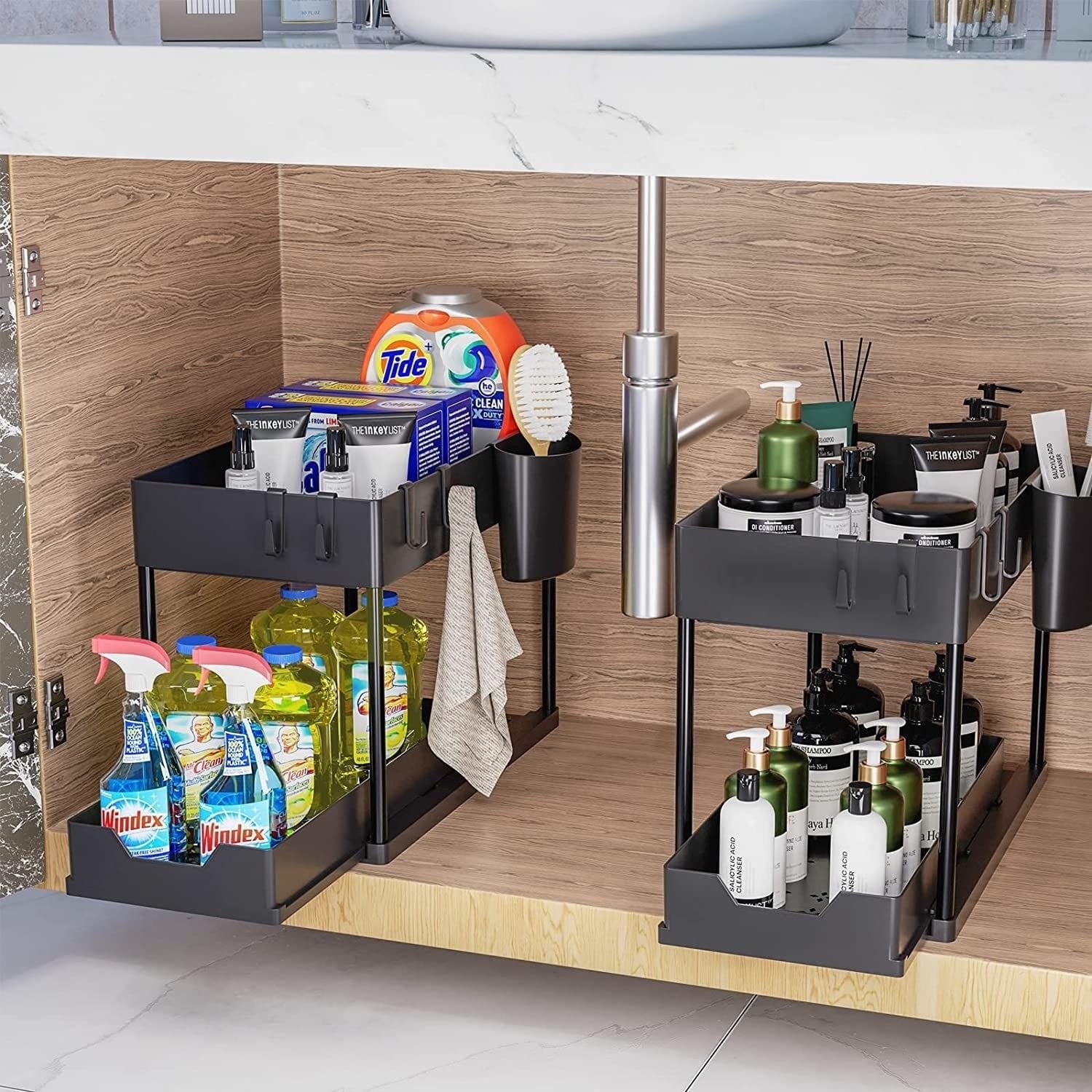 The SlideMax Under Sink Organizer